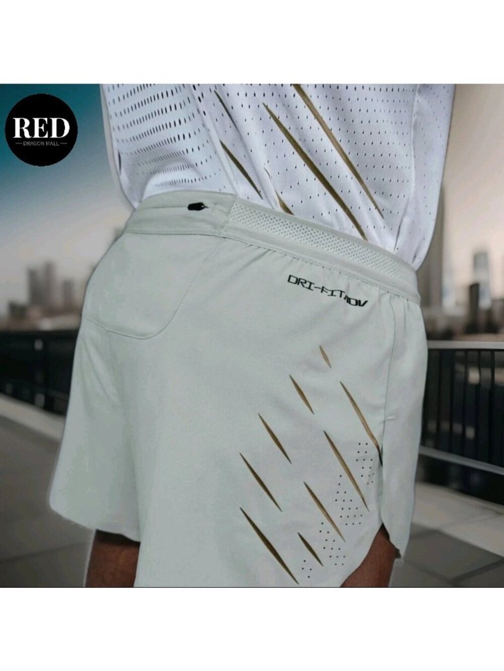 Nike Dri-FIT ADV Aeroswift x Jacob 2" Running Shorts HQ4197-034 - Men's Size M - Picture 4 of 9